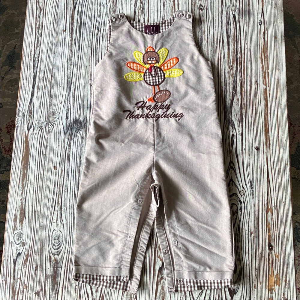 Lil Cactus Brown Thanksgiving-2T